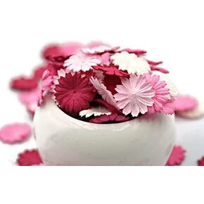 100 PCS Patch Flowers 25 MM Mulberry Paper Flower Flower Scrapbooking Wedding Doll Supplies Card Mini Paper Flowers Flowers Flowers Flowers Flower