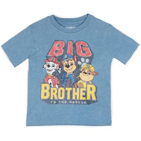 Paw Patrol Nickelodeon Marshall Chase Birthday Graphic T-Shirt Toddler to Little Kid
