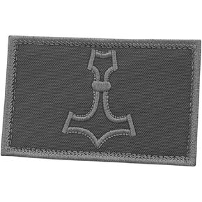 Blackout Mjolnir 2x3.25 Thor Hammer Subdued Norse Viking Moral