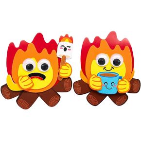 Fun Express Silly Campfire Magnet Foam Craft Kit - Makes 12 ، Hacilit Bible School 2024