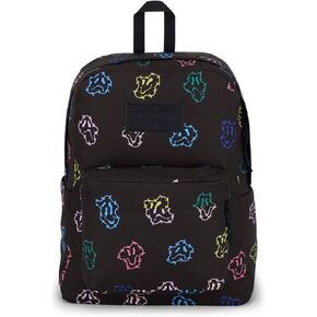 JanSport SuperBreak Plus Backpack with Padded 15-inch Laptop Sleeve and Integrated Bottle Pocket - Spacious and Durable Daypack for Work and Travel - Pale Banana