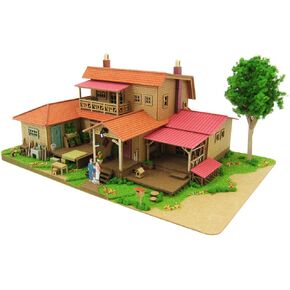 1/150 Studio Ghibli Series 8 Oiwa House (Paper Craft) Mk07-1 by Totoro