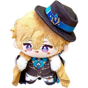 سلسلة مفاتيح Calembou Anime Plush ، سحر سلسلة مفاتيح Aventurine اللطيفة 4.7 بوصة لحقائب الظهر ، Kawaii Mini Plushies لمحبي Star Rail