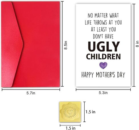 Funny Mother’s Day Card for Best Mama, Cute Yoda Mothers Day Card from Son Him, as a Mother’s Day Gift for My Mother in Saudi Arabia