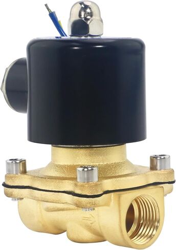 Electric Solenoid Valve 3/8 Inch NPT 12V DC Brass Air Valve 2W040-10 Normally Closed Solenoid Valve for Water Air Gas Fuel Oil in Saudi Arabia