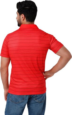 FOCO Men's NHL Team Logo Polo Short Sleeve Polyester Shirt in Saudi Arabia