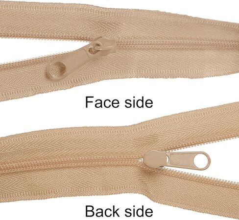 uxcell #3 10 Yards Nylon Coil Zippers, Bulk Coil Zipper by The Yards with 20 Pcs Zippers Sliders and Ruler for DIY Tailor Sewing Craft Bag Clothes, Navy Blue in Kuwait