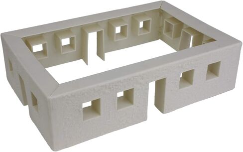 BMC WW2 Bunker Walls - Tan Plastic Army Men Playset Accessory Building in Saudi Arabia