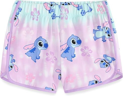 Disney Minnie and Mickey Girls Tank Top, T-Shirt, Short, Legging and Scrunchie Set for Toddler and Little Kids in Saudi Arabia