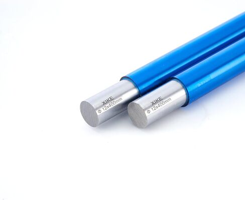 XiKe 1PC 12mm x 150mm Steel Rod Case Hardened Chrome Plated Linear Motion Rods Linear Rail Rod Shaft - Metric H8 Tolerance in Saudi Arabia
