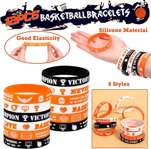12 Set Basketball Party Favors Sports Birthday Supplies Drawstring Backpack Tattoo Sticker Toy Team Gift Adult Goodie Bag Stuffers Basketball Themed Party Favors in Saudi Arabia