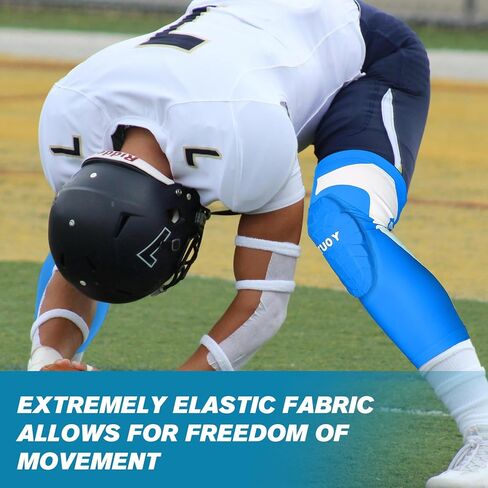 TUOY Knee Pads Knee Protection Padding Sleeve for Football Baseball Basketball (1 Pair) in Kuwait