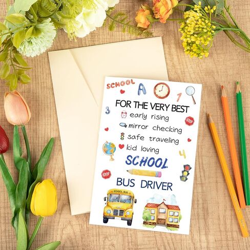 Teacher Appreciation Cards 6 Pack Writing Teacher Thank You Cards Teacher Appreciation Week Greeting Cards with Envelopes and Stickers. (Teacher) in Saudi Arabia