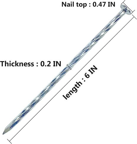 Metal Landscape Stakes 12 in Landscape Timber Spikes, Metal Landscape Spikes for Ground,Suitable for Lumber, Tents, Paver Edges, Weed Barrier,Home Construction Etc. (15 PC) in Saudi Arabia