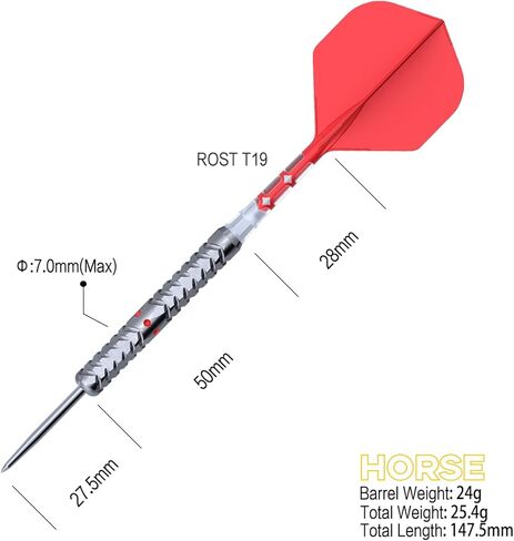 CUESOUL الصينية زودياك 20/21/23/24g طرف فولاذي 90% مجموعة سهام التنغستن مع رحلة ROST T19 المتكاملة in Kuwait