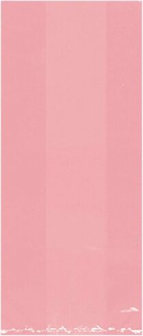Amscan Black Small Cello Party Bags, 9 1/2'H x 4'W x 2 1/4'D, Pack Of 25 in Kuwait