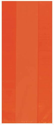 Amscan Black Small Cello Party Bags, 9 1/2'H x 4'W x 2 1/4'D, Pack Of 25 in Kuwait