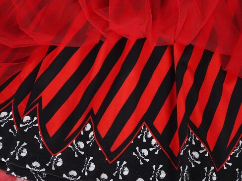 HenzWorld Girls Princess Dress Short Flutter Sleeve Tulle Costume Dress up Toddler Kids Halloween Cosplay Theme Party Outfit in Kuwait