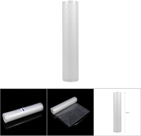 Vacuum Sealer Bags, Vacuum Sealer Food Storage Saver Bag Unique Multi Layer Construction Food Vac Bags for Storage 20x500cm (12cmx500cm) in Kuwait
