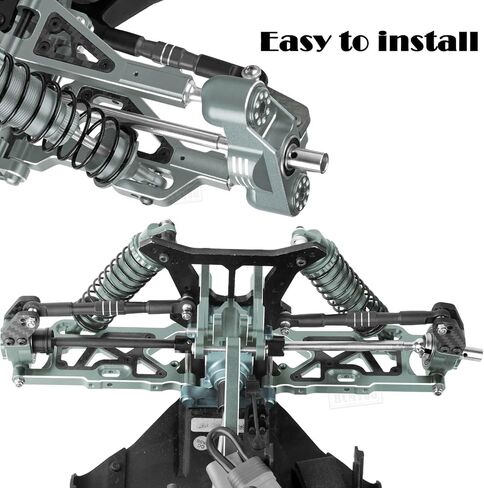 RC Aluminum Turnbuckles Camber Links Upgrades Part for 1/8 Typhon 6s BLX 1/7 Felony 6s BLX Infraction Limitless,7075 Alloy Turnbuckles Camber Links w/25T Servo Arm,Red in Saudi Arabia