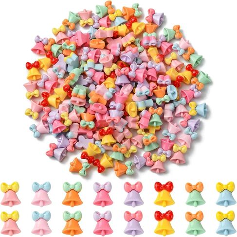 LiQunSweet 100 Pcs Resin Flatback Ocean Beads Cabochons Mermaid Cat Octopus Dolphin Decoden Beads for Craft Scrapbooking Embellishment in Saudi Arabia