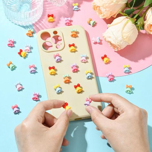 LiQunSweet 100 Pcs Resin Flatback Ocean Beads Cabochons Mermaid Cat Octopus Dolphin Decoden Beads for Craft Scrapbooking Embellishment in Saudi Arabia