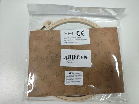 Abillyn Embroidery Starter Kit Two Parrots Stamped with Printed Pattern Cross Stitch Embroidery Kits (Parrot 2) in Saudi Arabia