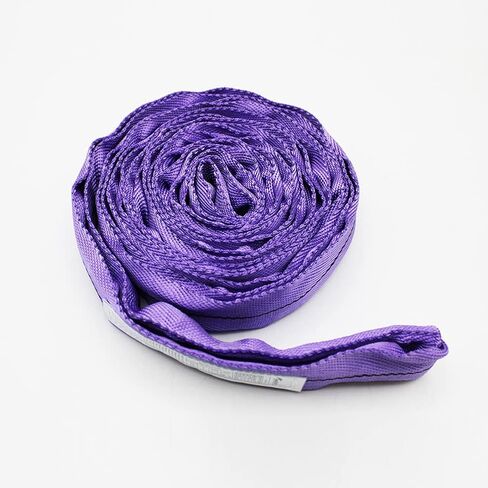 Green Polyester Endless Round Sling Rigging Lifting Straps, 6 Feet Length, 5,300 lb. Vertical Capacity, 10,600 lbs Basket in Kuwait