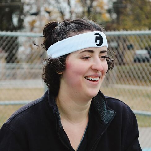 GAMMA Sports Sweatbands, Headband, Wrist Bands, Single/Double, Black/White, Superior Absorption, Athletic Wear, Pickleball, Tennis, Working Out, Running, Racquet Sports in Kuwait