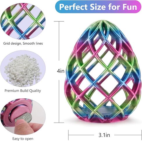 9 PCS Mini Dragon Eggs مع تماثيل حيوانية صغيرة - محشورات سلة عيد الفصح ثلاثية الأبعاد ، بيض مفاجأة مملوءة مسبقًا ، ألعاب حيوانية صغيرة لطيفة للصغار ، أساسيات سلة عيد الفصح ، مجموعة الحفلات in Saudi Arabia