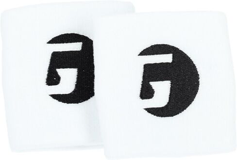 GAMMA Sports Sweatbands, Headband, Wrist Bands, Single/Double, Black/White, Superior Absorption, Athletic Wear, Pickleball, Tennis, Working Out, Running, Racquet Sports in Kuwait
