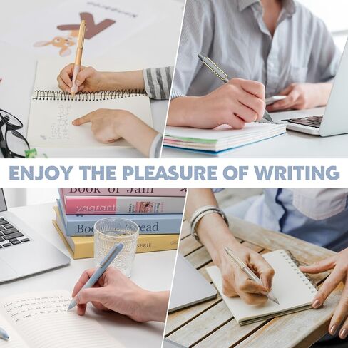 Gel Als 0.5mm Point Pens Black Ink Writing Critte Crite Retractable Pen للمكتب ، اللوازم المدرسية ، 12 دورة (مقطع ذهبي) in Saudi Arabia