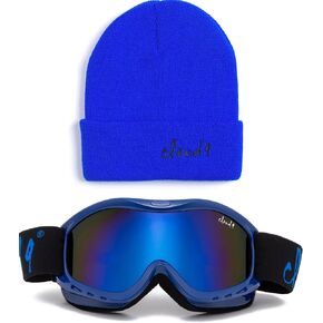 Kids Boys & Girls SKi Snow Goggles Anti-Fog UV400 Protection Dual Lens 1 Pair