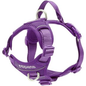 The RC Pets No-Pull, Breathable, Durable Momentum Control Harness | Medium, Purple