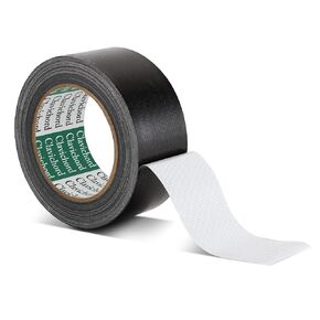 Clavichord Black Duct Tape ثقيلة - 1.88 في 35 ياردة مقاومة للماء لا توجد بقايا صناعية من الدرجة الصناعية التي لاصق قوي باليد شريط لاصق لإصلاح المنزل متعدد الأغراض ، داخلي أو في الهواء الطلق