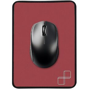لوحة الفأر الصغيرة Keybeak - صينية لوحة المفاتيح المدمجة بحدتها 6 × 8 بوصة مع قاعدة مطاطية وحواف مخيط ، المنزل ، المكتب ، السفر - Tosca Red Mini