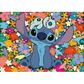 Ravensburger Disney Stitch 1000 قطعة Jigsaw Puzzle | مفضلة لك خارج كوكب الأرض | فن الطابع النابض بالحياة | مواد معتمدة من FSC