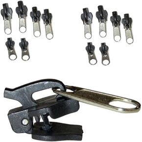 6 Pcs Universal Fix Zipper Repair Kit Replacement Zip Slider Teeth Zippers Design Sewing Notions and Supplies