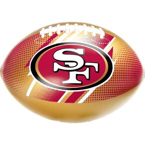 Bigmouth San Francisco 49ers 18 "Postable Pool Football مرخص رسميًا من ألعاب كرة المعدات الشاطئية للبالغين والمراهقين