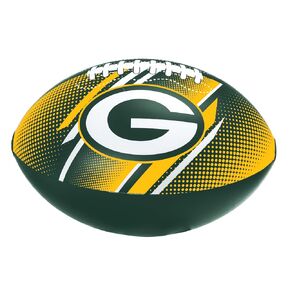 Bigmouth Green Bay Packers 18 "حمام كرة القدم القابل للنفخ مرخص رسميًا من ألعاب كرة المعدات الشاطئية للبالغين والمراهقين