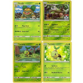 Torterra 9/156 Ultra Prism - Foil - Evolution Pokemon Card Lot - Grotle Turtwig