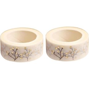 2pcs مجموعة الشريط Washi ، أشرطة زخرفية تقنيع واشنجي ، شريط تقنيع لإمدادات الحفلات ، مستلزمات Scrapsbooking SuppliesdeCorative Craft Collection ، شريط حرفي قابل للكتابة ، (5 أمتار)