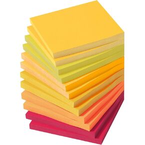 Mr. Pen- ملاحظات لزجة ، 3 "x3" ، 12 وسادة ، 600 ورقة ، غروب الشمس الاستوائي ، ملاحظة لزجة ، وسادات الملاحظات ذات الوحدة الذاتية ، وسادات لزجة الملاحظات اللزجة الجمالية ، الملاحظات اللاصقة الملونة ، الملاحظات اللزجة ، بلوتات لاصق كبيرة ، بلغات لاصقة كبيرة.