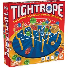 لعبة لوحة استراتيجية Mindware Tightrope ، متعة للفصول الدراسية ، 2-4 لاعبين ، 20 دقيقة وقت اللعب ، الأعمار 6 وما فوق