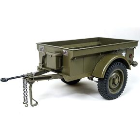 مقطورة بلاستيكية لـ 1/6 1941 MB Scaler RC Car Models ... (1: 6 ، Trailer) ...