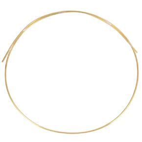 PATIKIL Half Hard Brass Wire, 9Gauge/3mm 1m/3.28ft Pure Square Craft Wire for Jewelry Making Beading Garden Plants