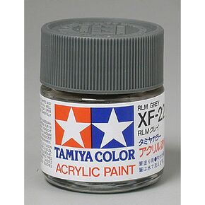 Tamiya Acrylic XF22 Flat Alum Gray TAM81322 Plastics Paint Acrylic