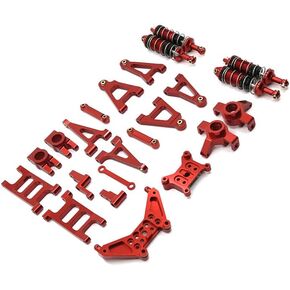 أجزاء RC لـ MJX Hyper GO 1/14 14301 14302 14303 أمامي وامتصاص الصدمات الخلفية لتمثيل الصدمات الأرجوحة الأرجوحة.