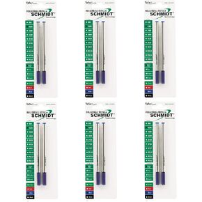 Schmidt 5285 Safety Rolling Tube Point Point 0.5mm ، TC Ball Black ، 2 Pack Plister (SC58115)