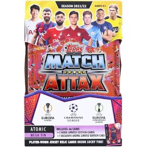2021/22 Topps UEFA Champions League Match Attax Mega Tin | الذري